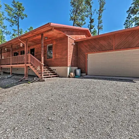 Wooded Ruidoso Hideaway With Deck Ski, Hike And Golf!